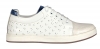 white leather sneaker